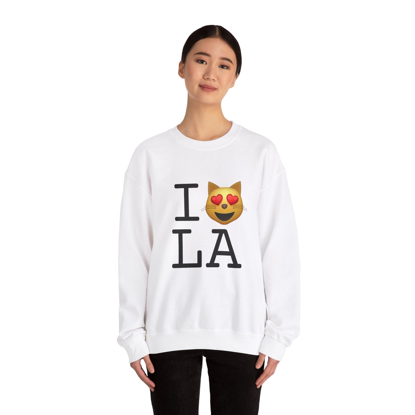 "I'm a Cat that Loves Louisiana" Sweatshirt