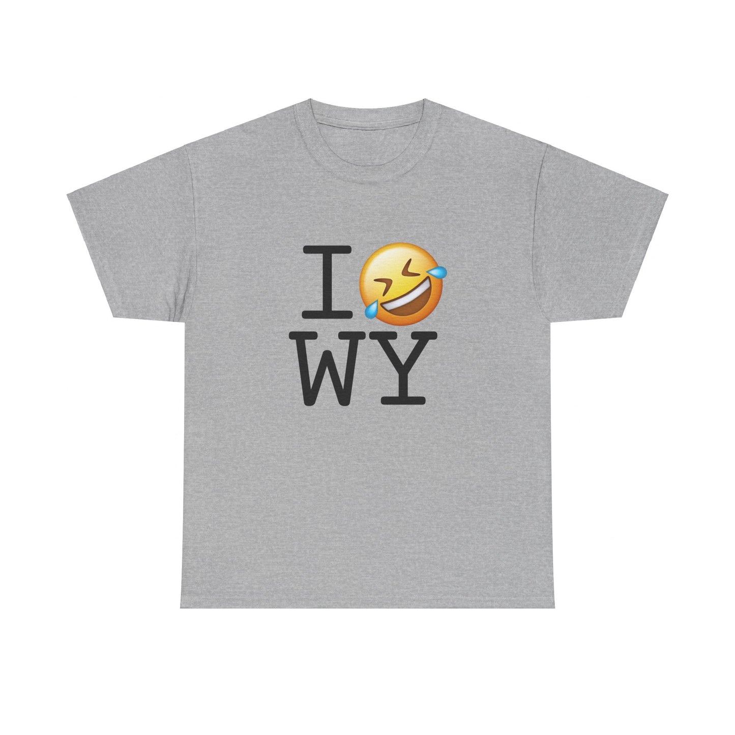 "I Laugh Hard (LMFAO) at Wyoming" Tee