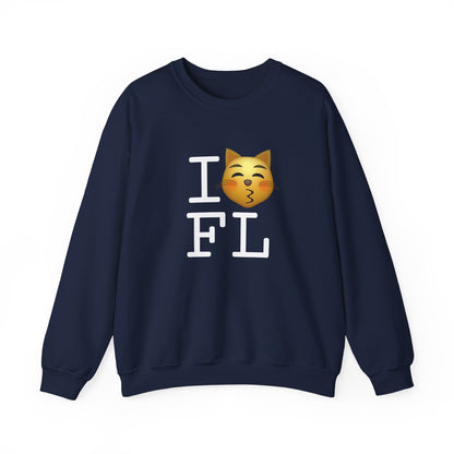 "I'm a Kissing Cat toward Florida" Sweatshirt