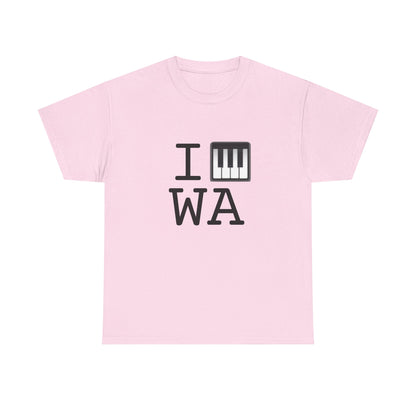 "I Piano Washington" Tee