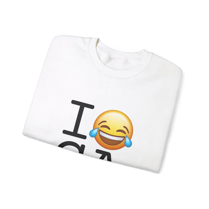 "I'm Laughing at Georgia" Sweatshirt