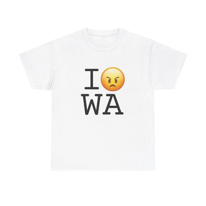 "I'm Mad at Washington" Tee