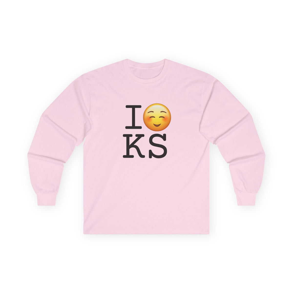 "I Blush at Kansas" Long Sleeve Shirt