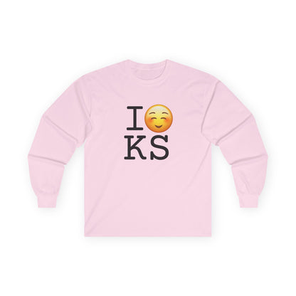 "I Blush at Kansas" Long Sleeve Shirt