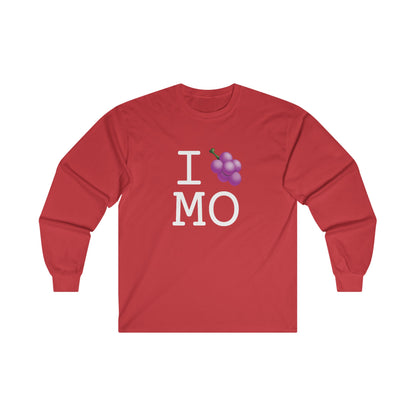 "I Grape Missouri" Long Sleeve Shirt