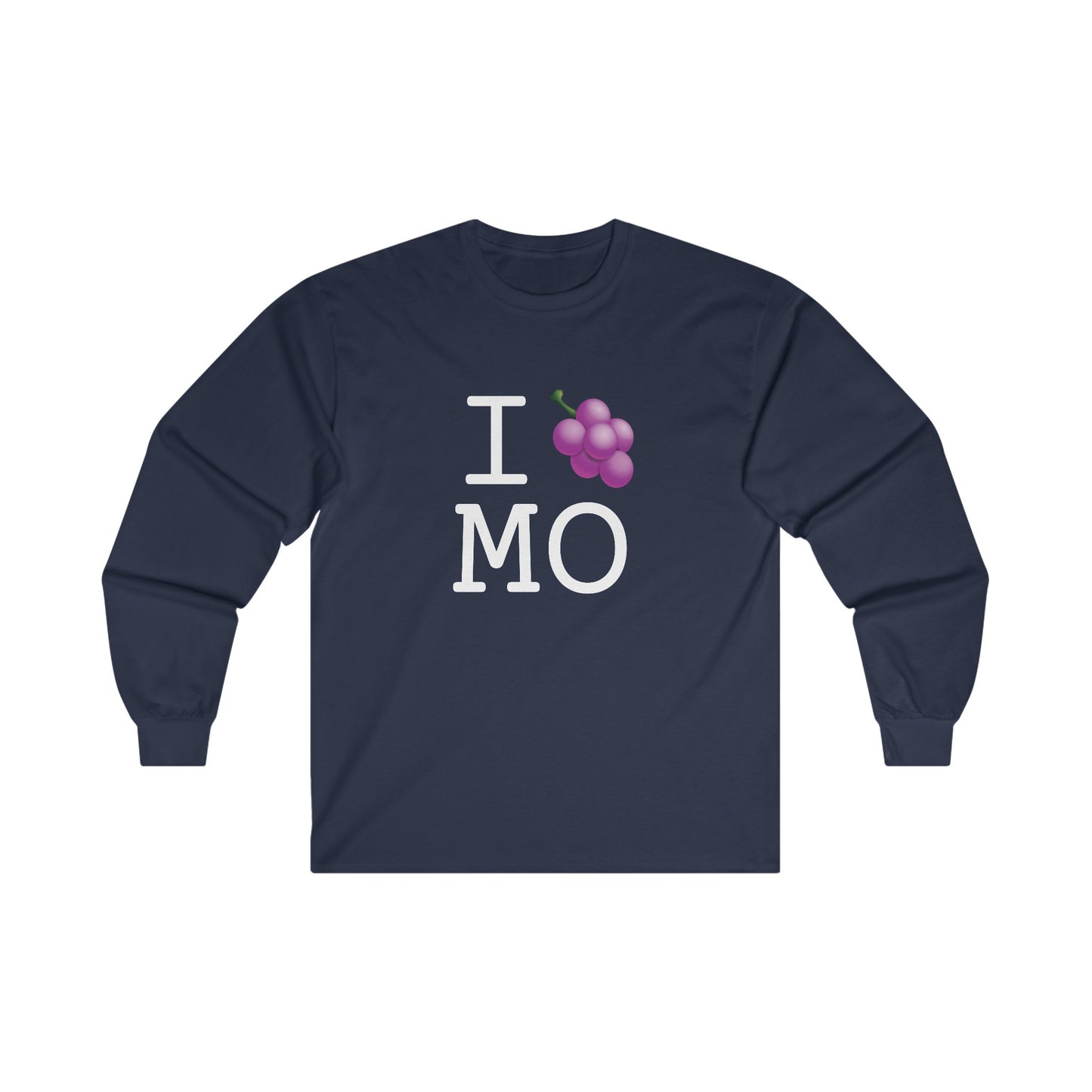 "I Grape Missouri" Long Sleeve Shirt