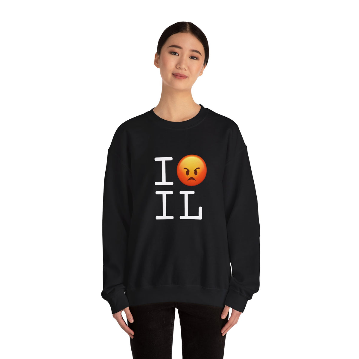 "I'm Angry about Illinois" Sweatshirt