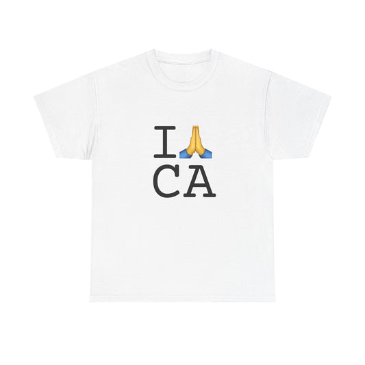 "I Pray for California" Tee