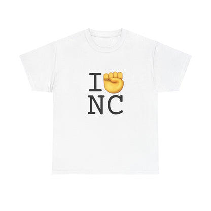 "I Raise my Fist with North Carolina" Tee