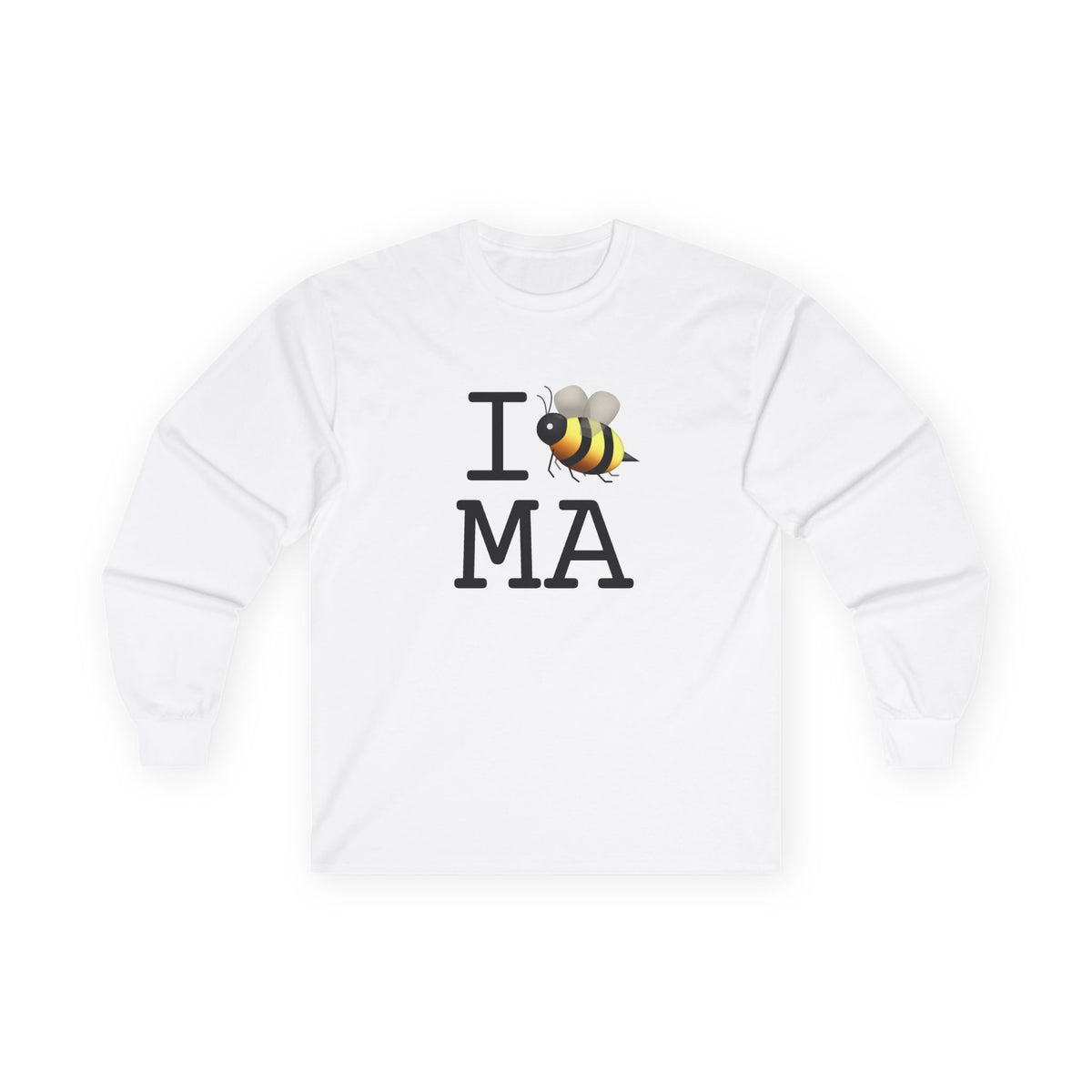 "I Bee in Massachusetts" Long Sleeve Shirt