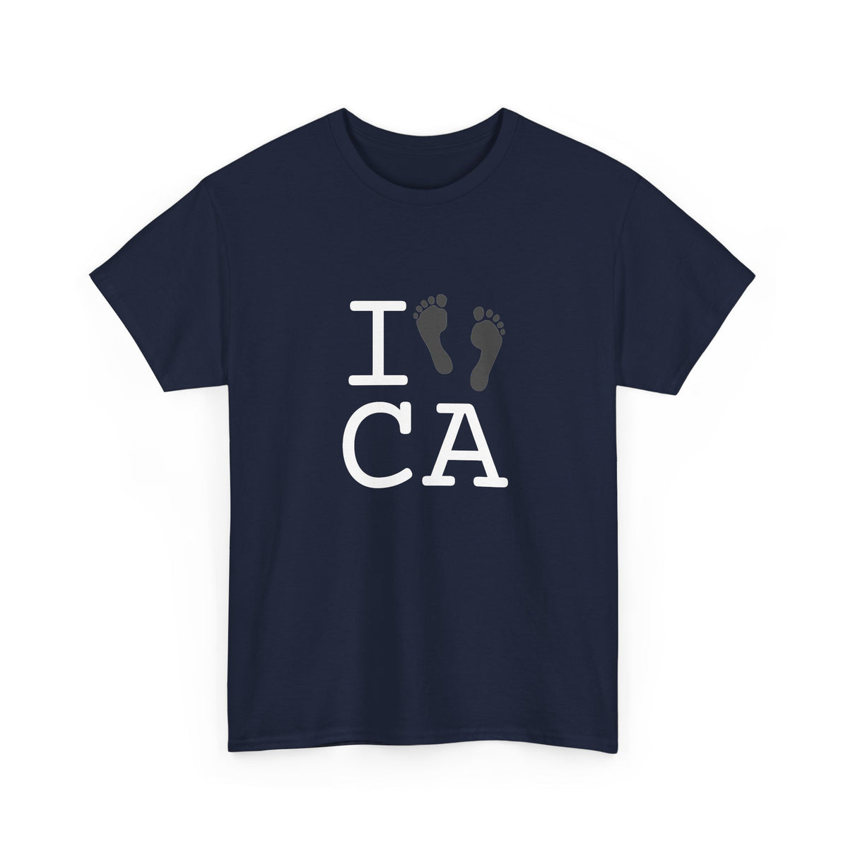 "I leave Footsteps in California" Tee