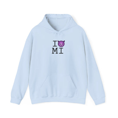 "I'm an Angry Devil about Michigan" Hoodie