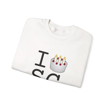 "I Birthday Cake South Carolina" Sweatshirt