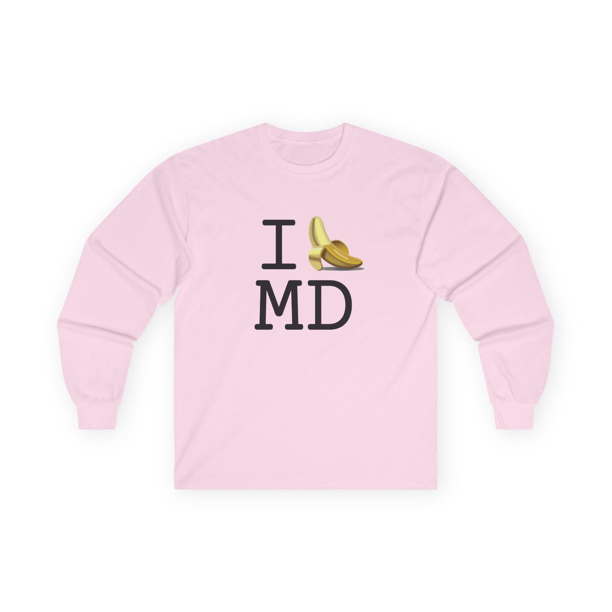 "I'm Bananas about Maryland" Long Sleeve Shirt