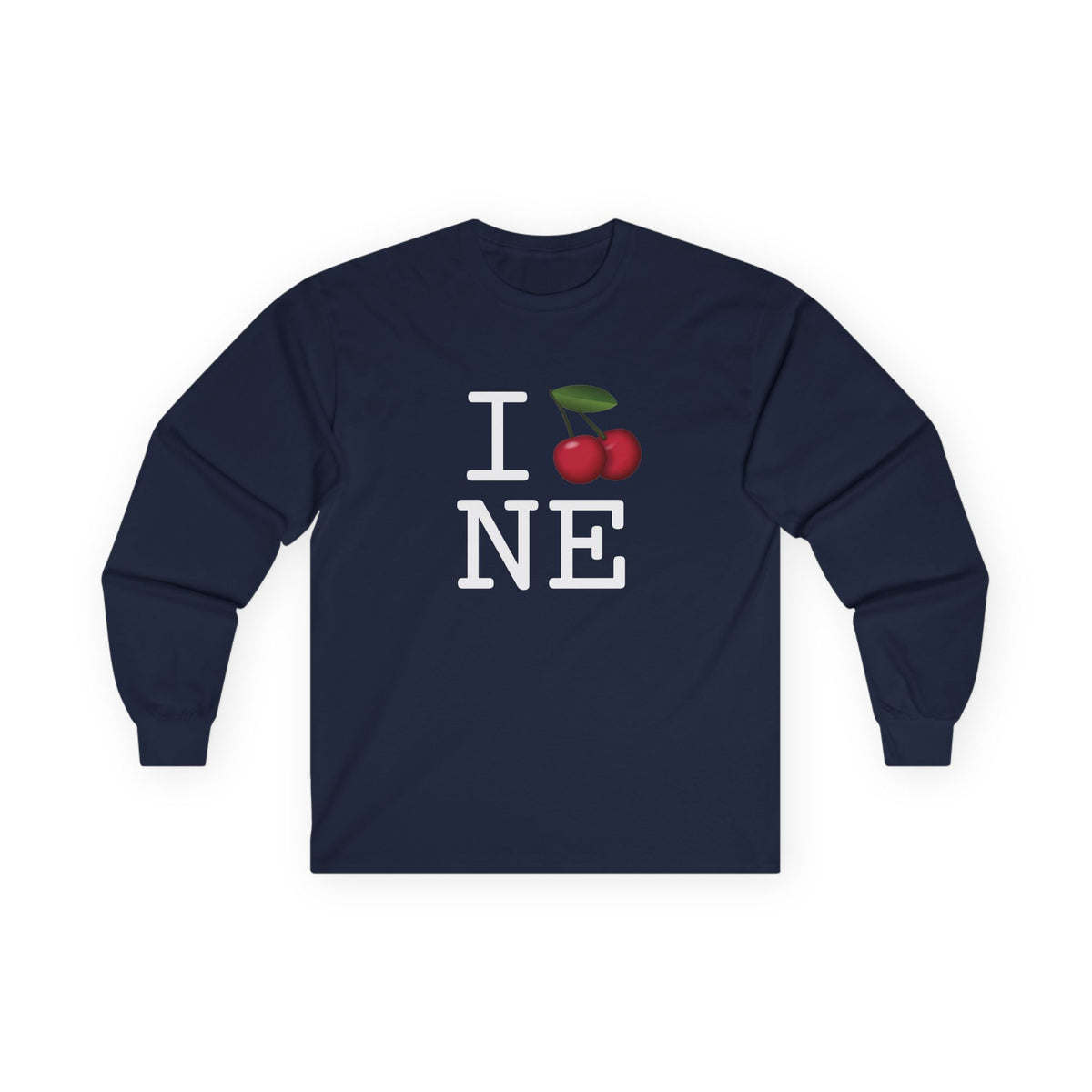 "I Cherry Nebraska" Long Sleeve Shirt