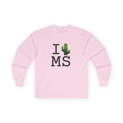 "I Cactus Mississippi" Long Sleeve Shirt