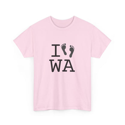"I leave Footsteps in Washington" Tee