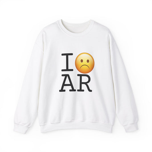 "I'm Grumpy about Arkansas" Sweatshirt