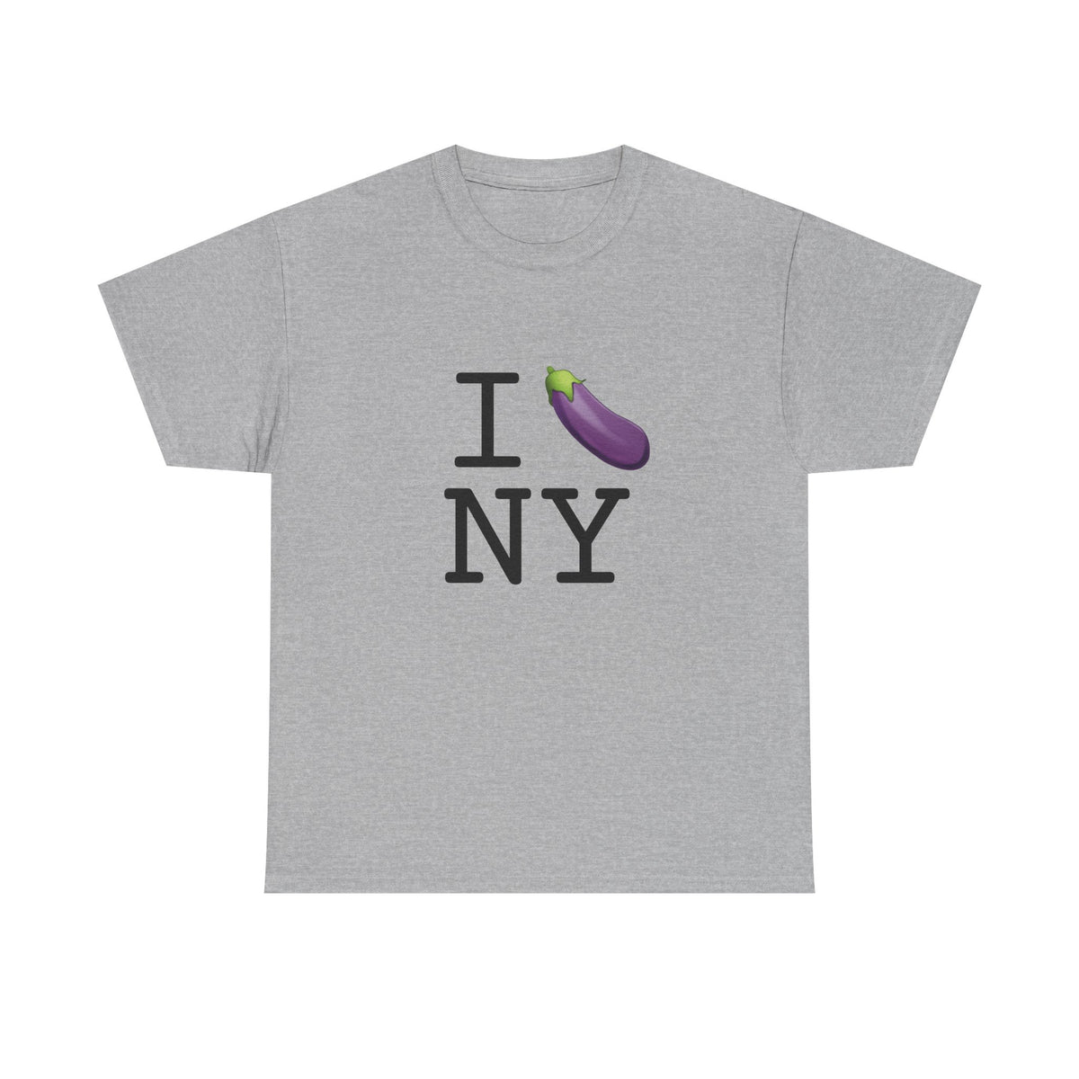 "I Eggplant New York" Tee