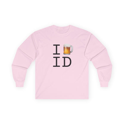 "I Beer Idaho" Long Sleeve Shirt