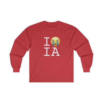 "I Cry About Iowa" Long Sleeve Shirt