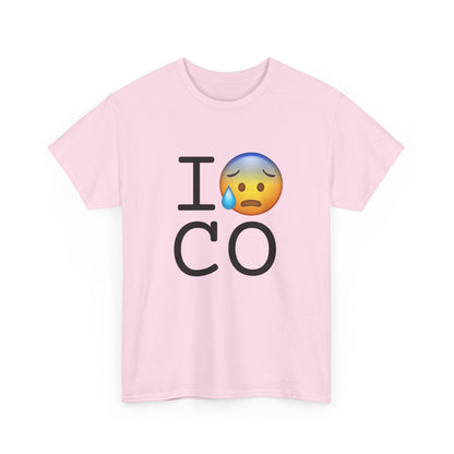 "I'm Anxiously Sweating in Colorado" Tee