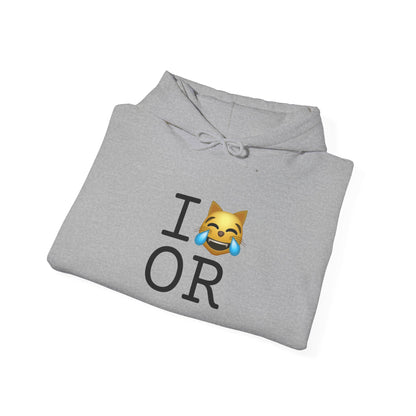 "I'm Laughing like a Cat at Oregon" Hoodie