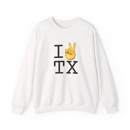 "I Show Peace to Texas" Sweatshirt