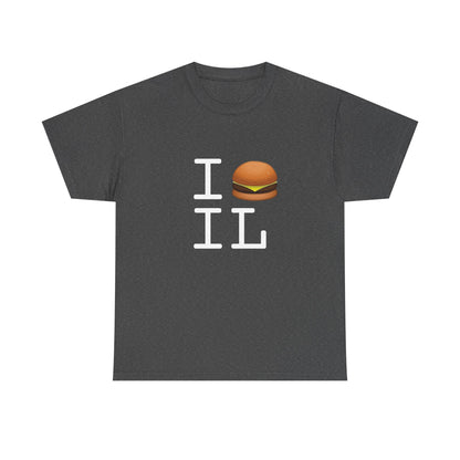 "I Cheeseburger Illinois" Tee