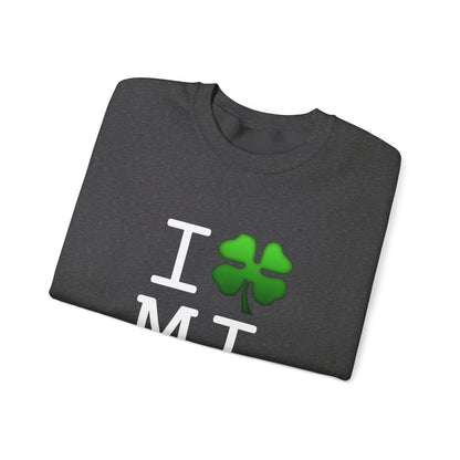 "I'm Lucky (Clover) in Michigan" Sweatshirt