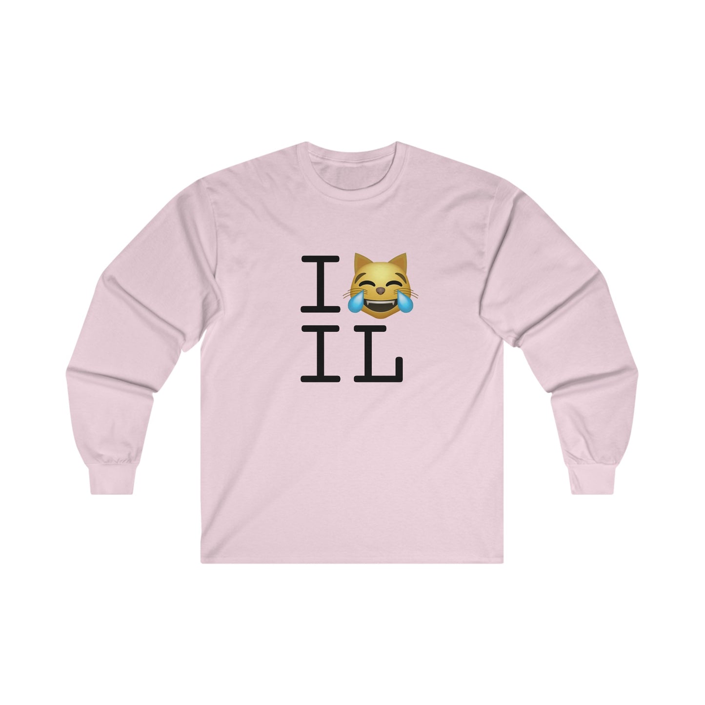 "I'm Laughing like a Cat at Illinois" Long Sleeve Shirt