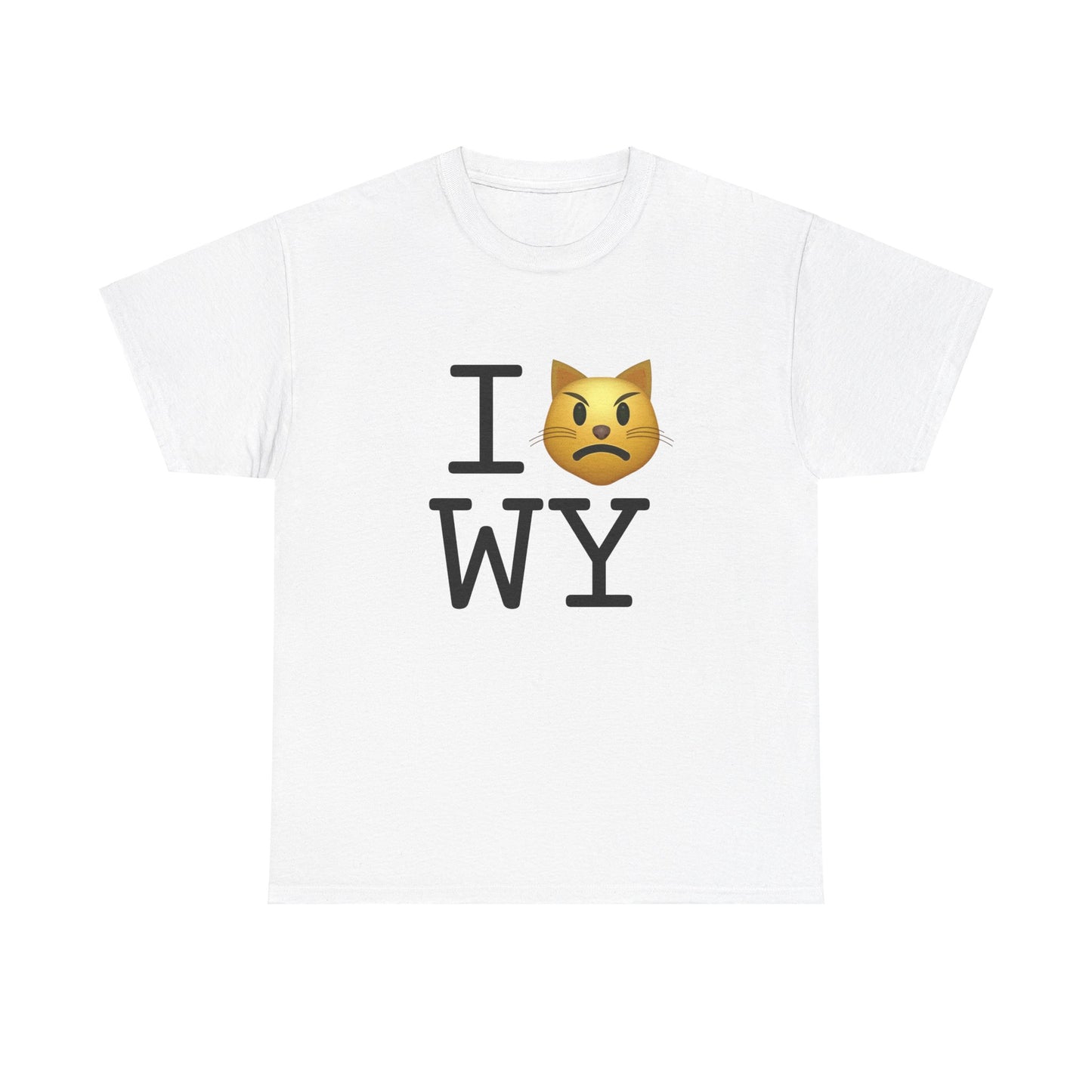 "I'm an Angry Cat about Wyoming" Tee