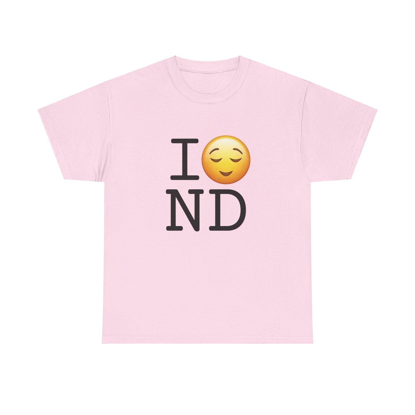 "I'm Relieved about North Dakota" Tee