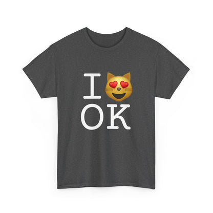 "I'm a Cat that Loves Oklahoma" Tee