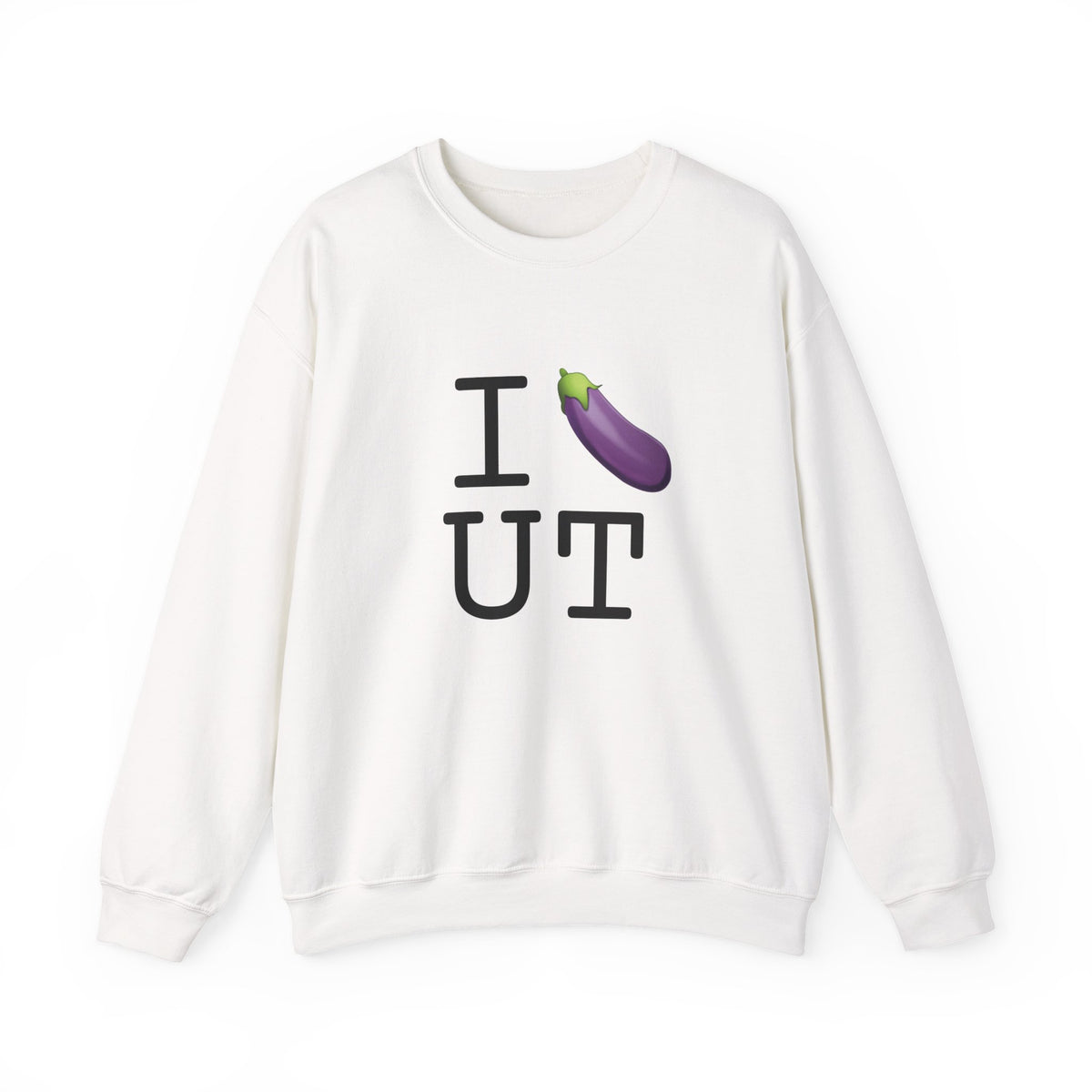 "I Eggplant Utah" Sweatshirt