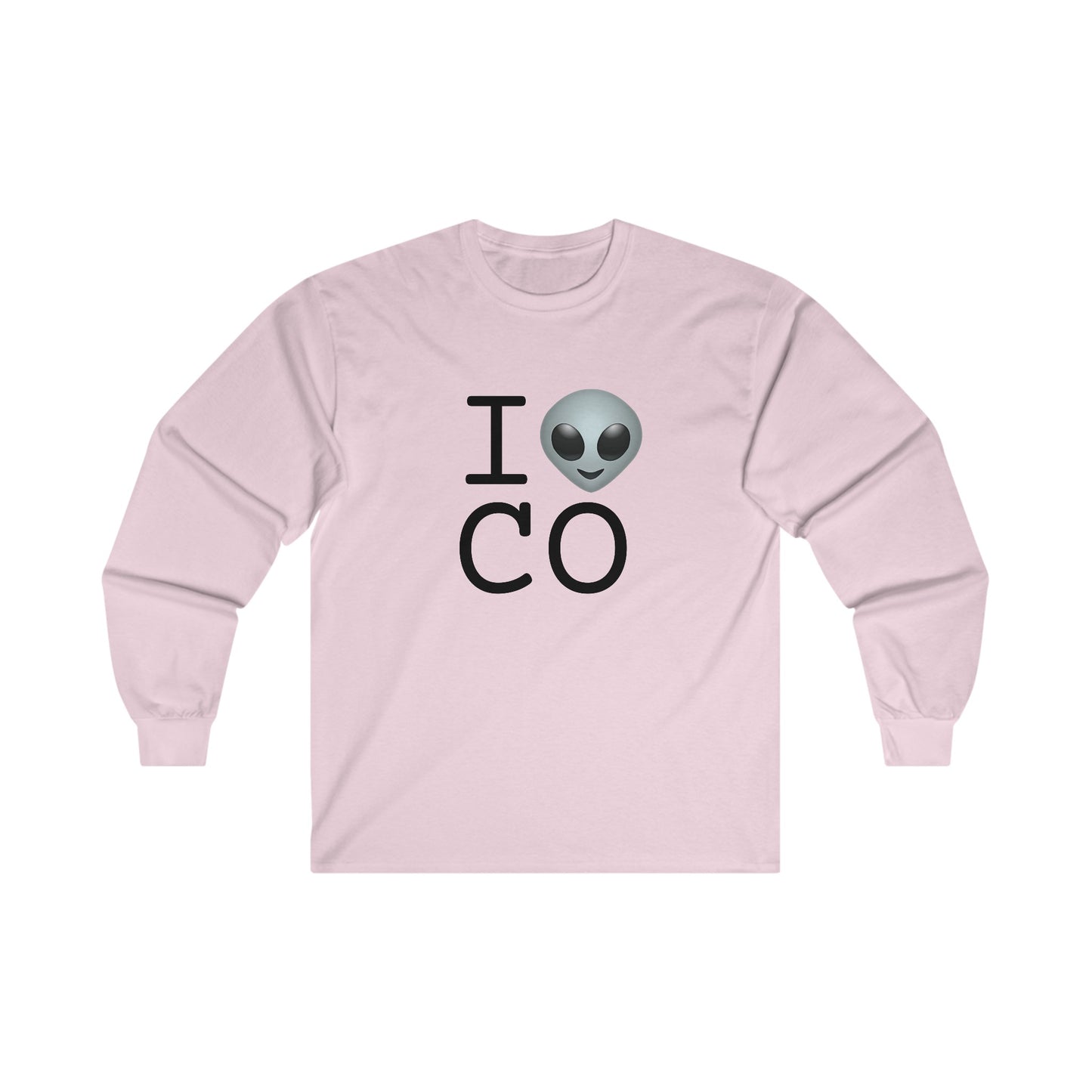 "I Feel Alien in Colorado" Long Sleeve Shirt