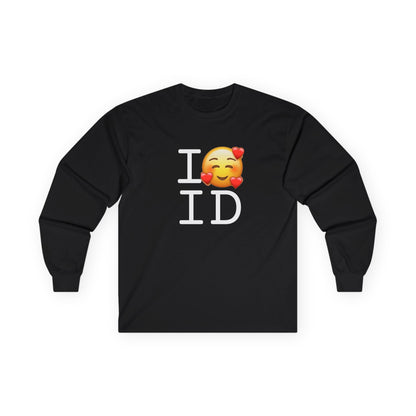 "I Adore Idaho" Long Sleeve Shirt