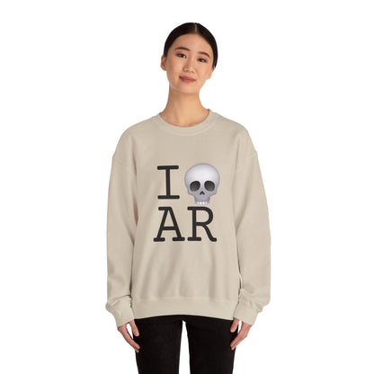 "I'm Dead in Arkansas" Sweatshirt