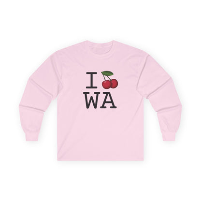 "I Cherry Washington" Long Sleeve Shirt