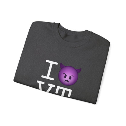 "I'm an Angry Devil about Vermont" Sweatshirt