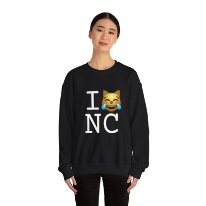 "I'm Laughing like a Cat at North Carolina" Sweatshirt