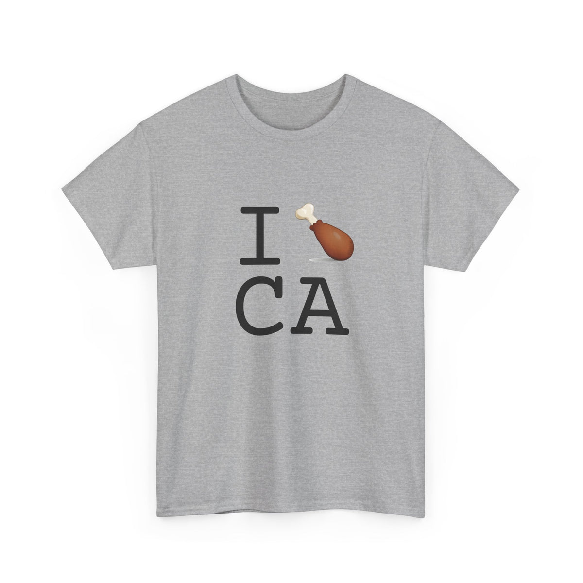 "I Chicken Drumstick California" Tee