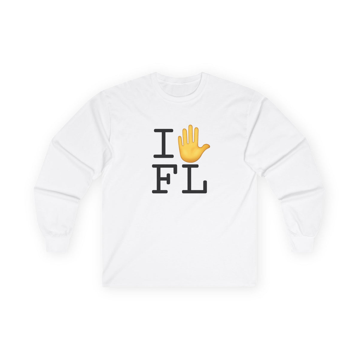 "I Stop (Raised Hand) Florida" Long Sleeve Shirt