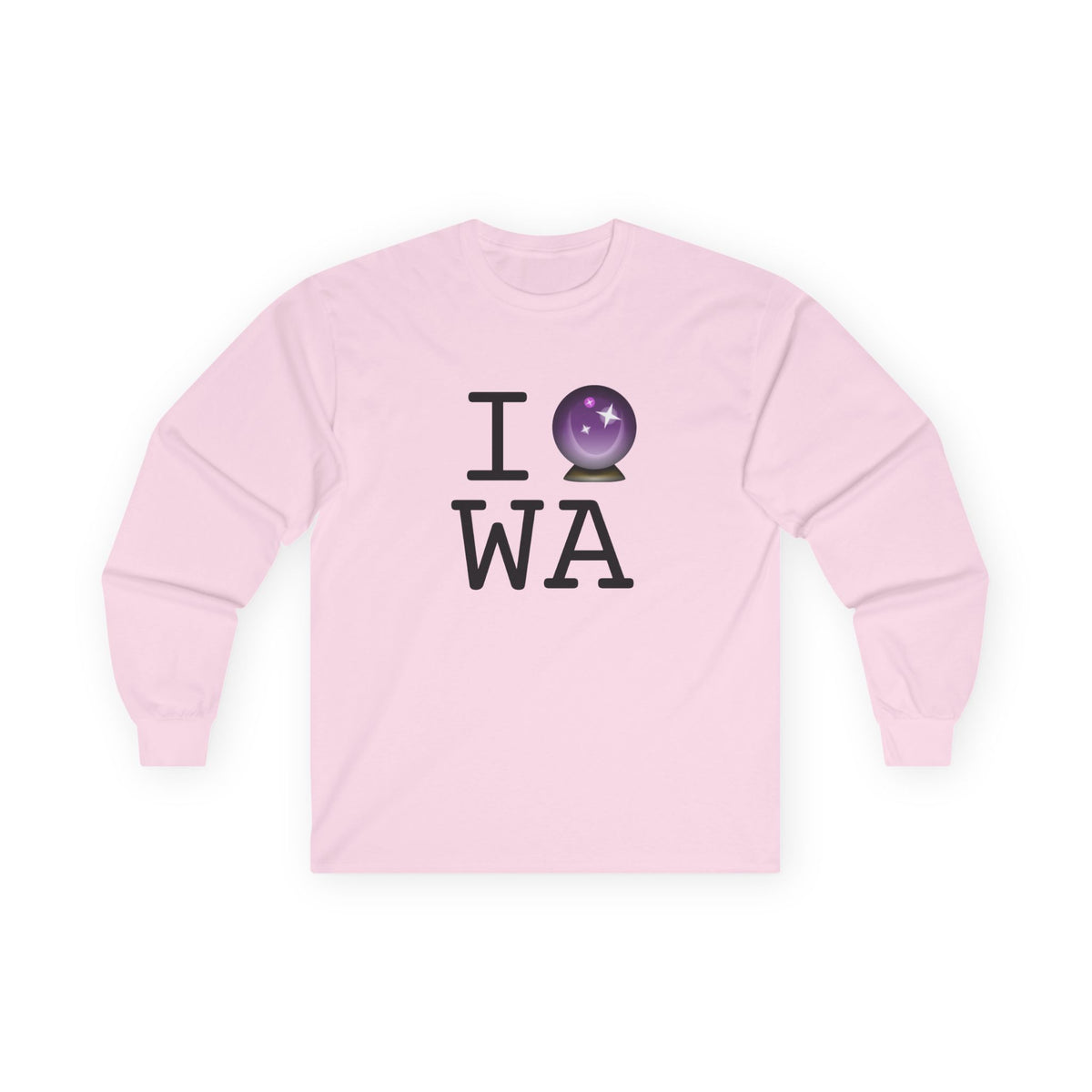 "I Predict the Future (Crystal Ball) of Washington" Long Sleeve Shirt