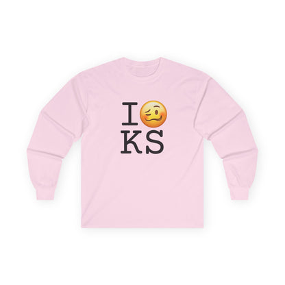 "I'm Drunk in Kansas" Long Sleeve Shirt