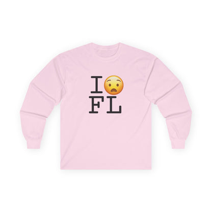 "I'm Anguished about Florida" Long Sleeve Shirt