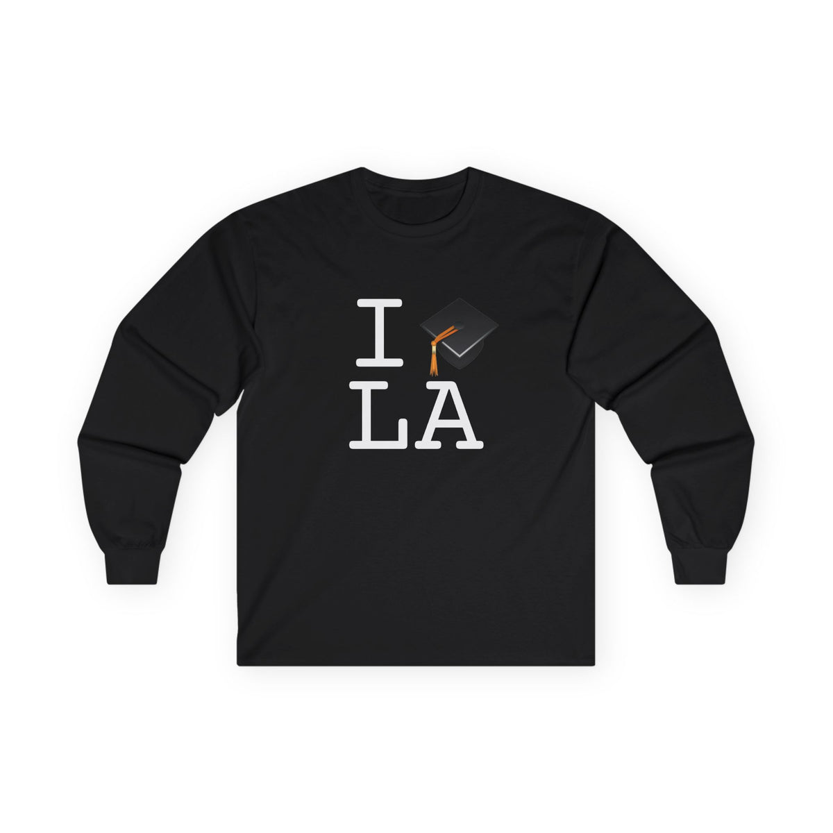 "I Graduate Louisiana" Long Sleeve Shirt