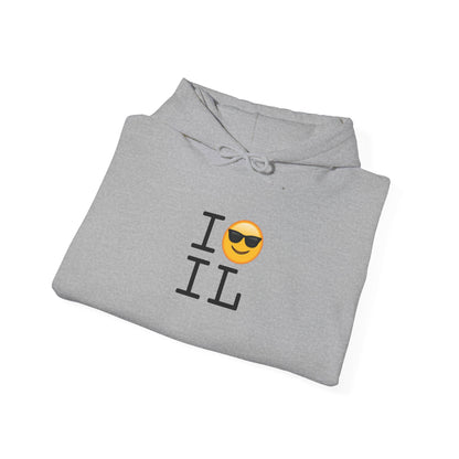 "I'm Cool with Illinois" Hoodie