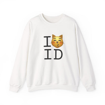 "I'm a Kissing Cat toward Idaho" Sweatshirt