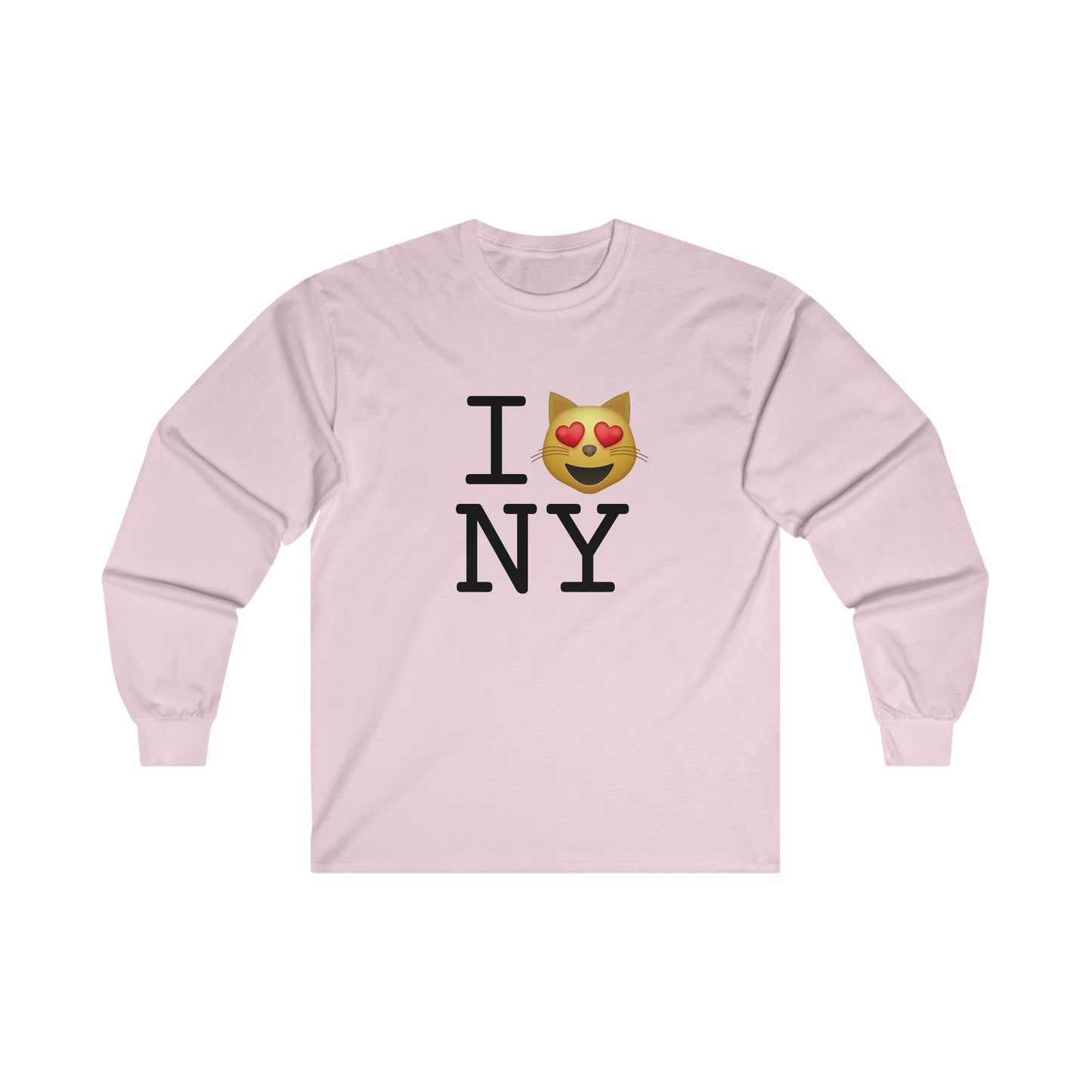 "I'm a Cat that Loves New York" Long Sleeve Shirt